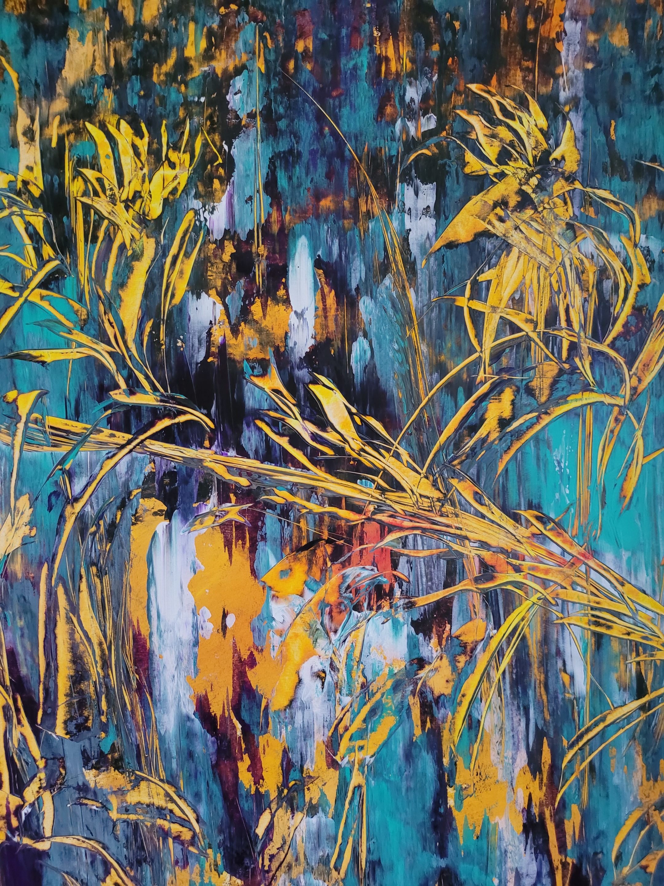 Image vernissage pour l'exposition de peinture